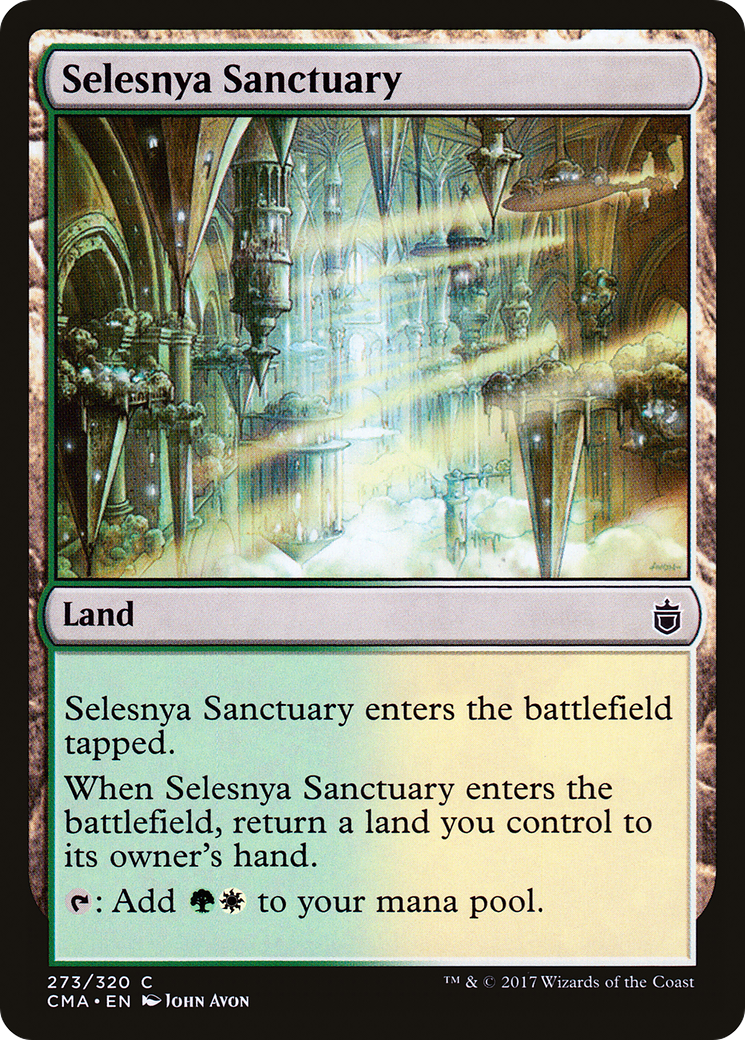 Selesnya Sanctuary (CMA-273) - Commander Anthology - Premium MTG Single from Wizards of the Coast - Just $0.08! Shop now at Game Crave Tournament Store