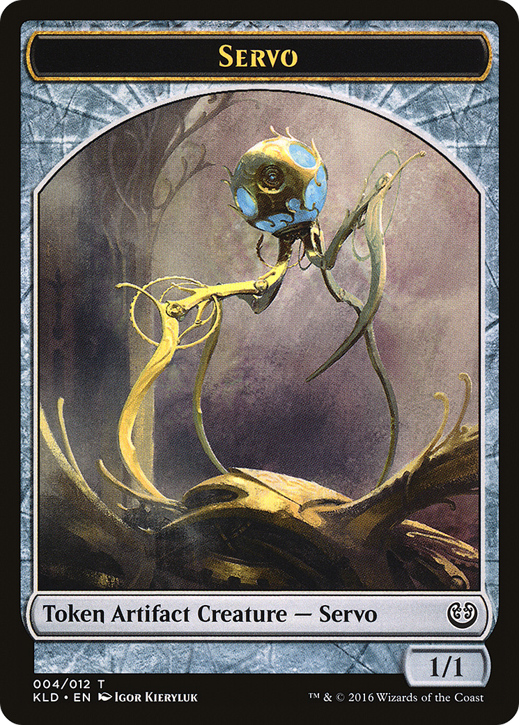 Servo (TKLD-004) - Kaladesh Tokens - Premium MTG Single from Wizards of the Coast - Just $0.08! Shop now at Game Crave Tournament Store