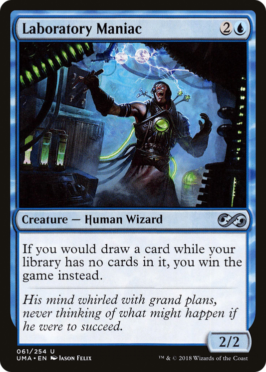 Laboratory Maniac (UMA-061) - Ultimate Masters - Premium MTG Single from Wizards of the Coast - Just $0.42! Shop now at Game Crave Tournament Store