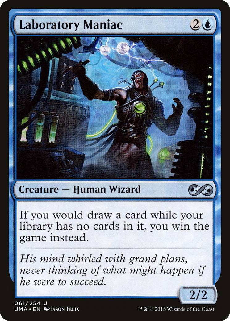Laboratory Maniac (UMA-061) - Ultimate Masters Foil - Premium MTG Single from Wizards of the Coast - Just $1.32! Shop now at Game Crave Tournament Store