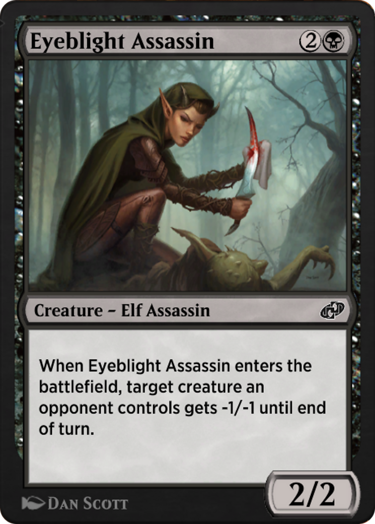 Eyeblight Assassin (J21-325) - Jumpstart: Historic Horizons - Premium MTG Single from Wizards of the Coast - Just $0! Shop now at Game Crave Tournament Store