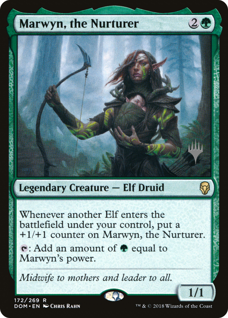 Marwyn, the Nurturer (PDOM-172P) - Dominaria Promos - Premium MTG Single from Wizards of the Coast - Just $1.27! Shop now at Game Crave Tournament Store