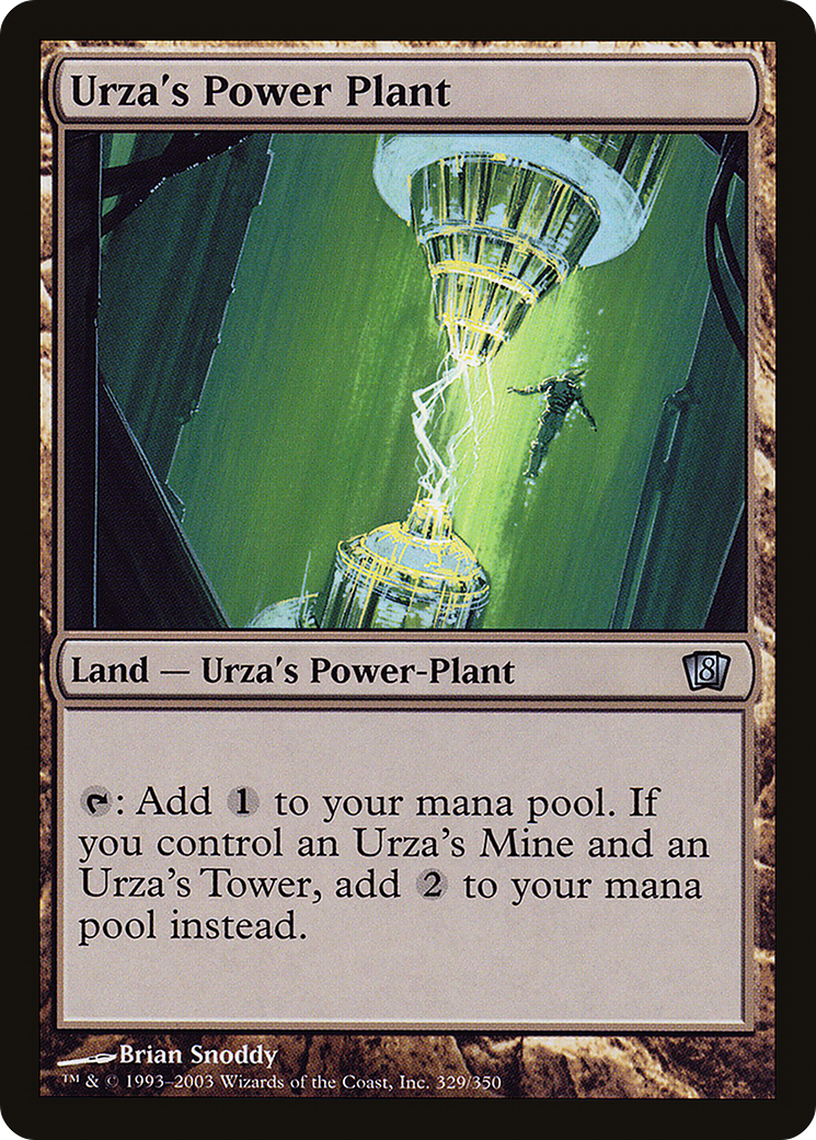 Urza's Power Plant (8ED-329★) - Eighth Edition Foil - Premium MTG Single from Wizards of the Coast - Just $9.19! Shop now at Game Crave Tournament Store