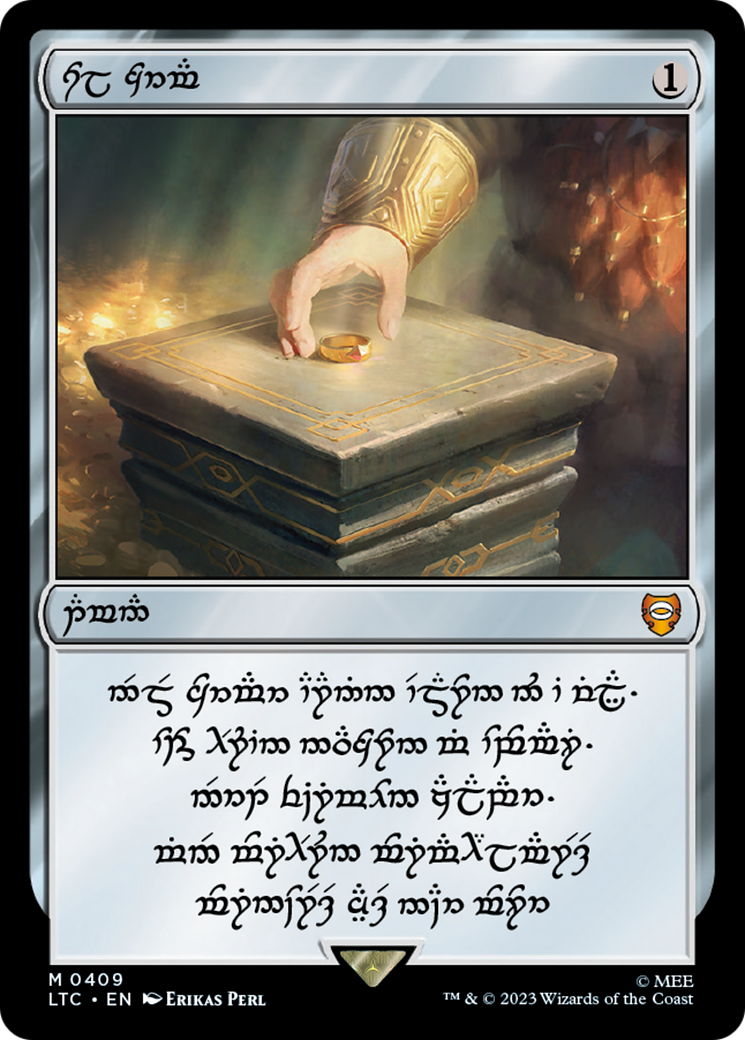 Sol Ring (LTC-409) - Tales of Middle-earth Commander - Premium MTG Single from Wizards of the Coast - Just $336.17! Shop now at Game Crave Tournament Store