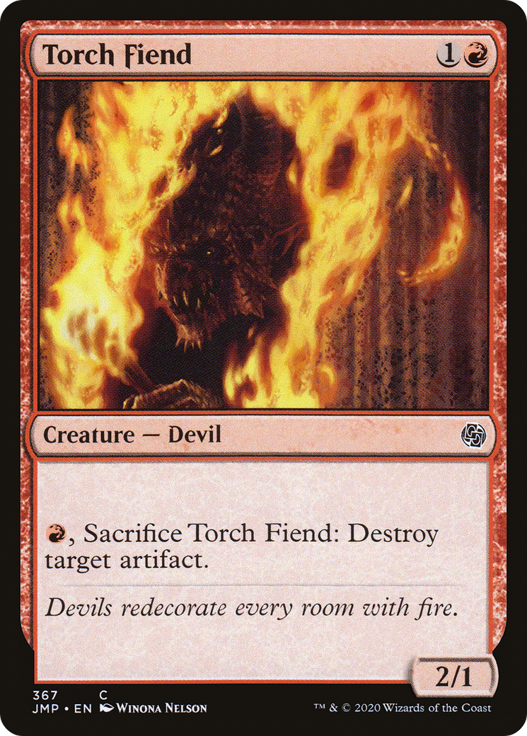 Torch Fiend (JMP-367) - Jumpstart - Premium MTG Single from Wizards of the Coast - Just $0.25! Shop now at Game Crave Tournament Store
