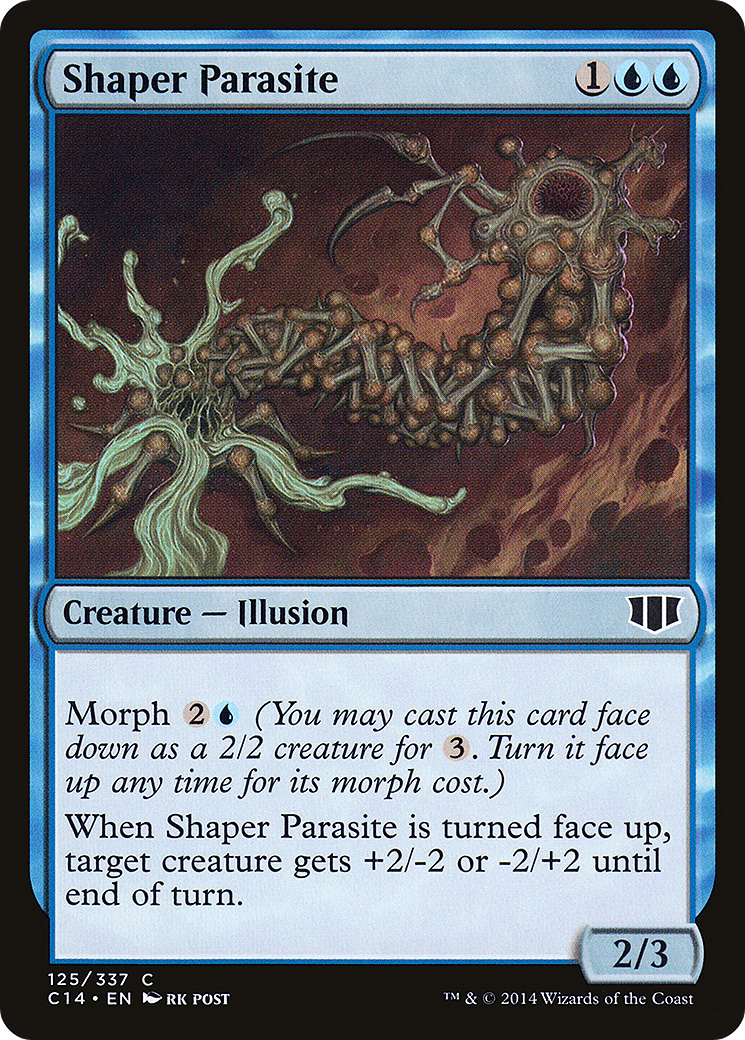 Shaper Parasite (C14-125) - Commander 2014 - Premium MTG Single from Wizards of the Coast - Just $0.25! Shop now at Game Crave Tournament Store