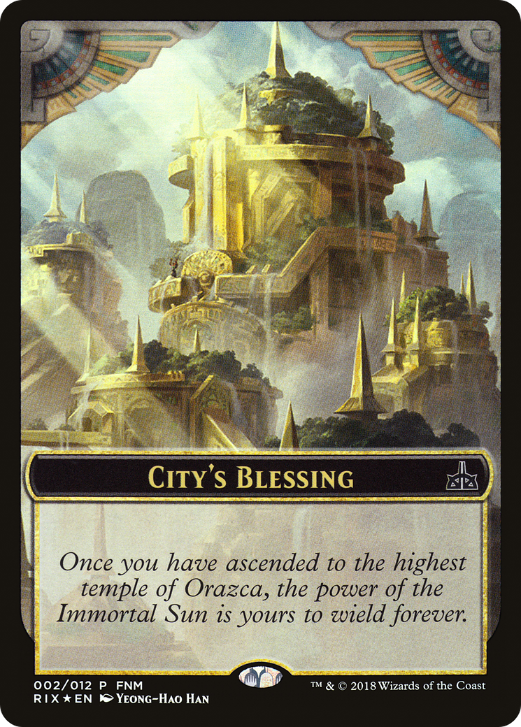 City's Blessing // Elemental (F18-002) - Friday Night Magic 2018 Foil - Premium MTG Single from Wizards of the Coast - Just $0.13! Shop now at Game Crave Tournament Store