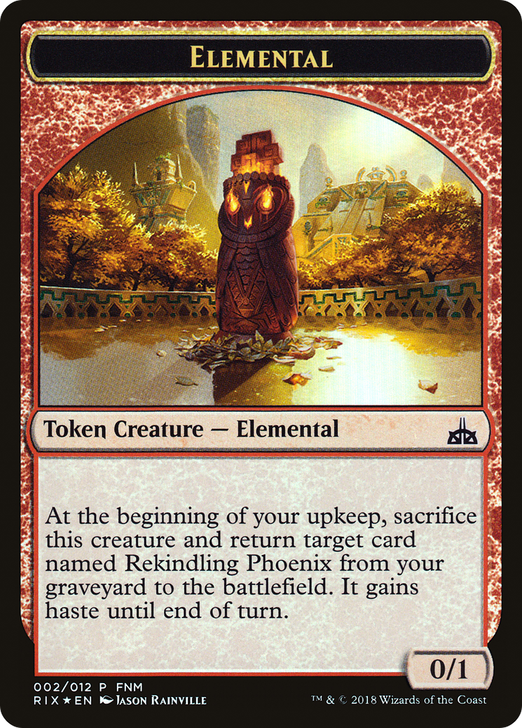 City's Blessing // Elemental (F18-002) - Friday Night Magic 2018 Foil - Premium MTG Single from Wizards of the Coast - Just $0.13! Shop now at Game Crave Tournament Store