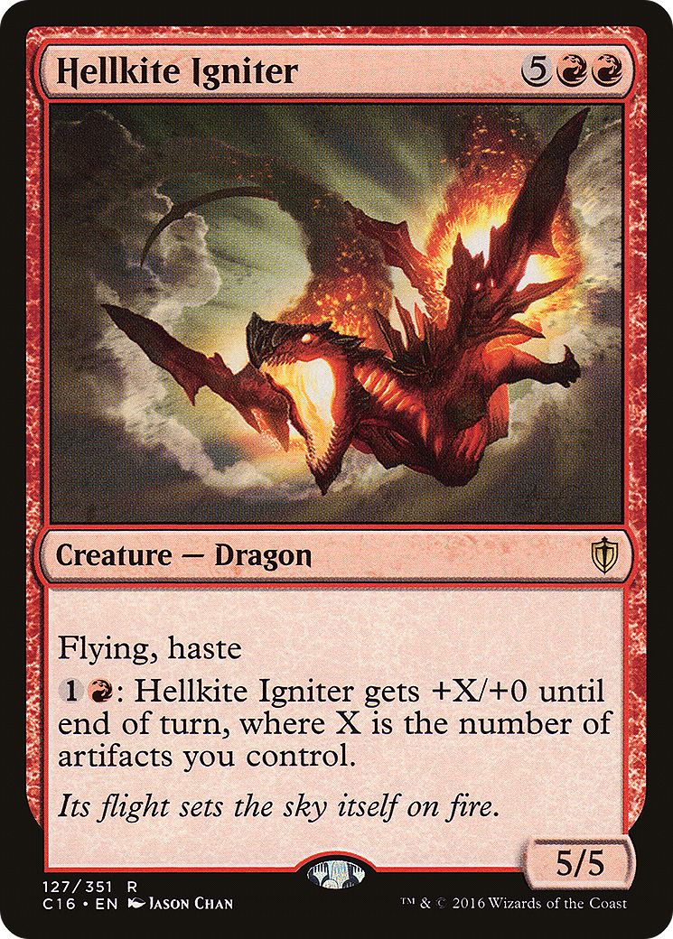 Hellkite Igniter (C16-127) - Commander 2016 - Premium MTG Single from Wizards of the Coast - Just $0.08! Shop now at Game Crave Tournament Store
