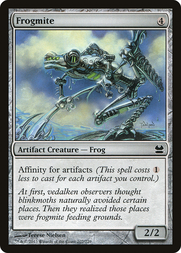 Frogmite (MMA-207) - Modern Masters - Premium MTG Single from Wizards of the Coast - Just $0.12! Shop now at Game Crave Tournament Store