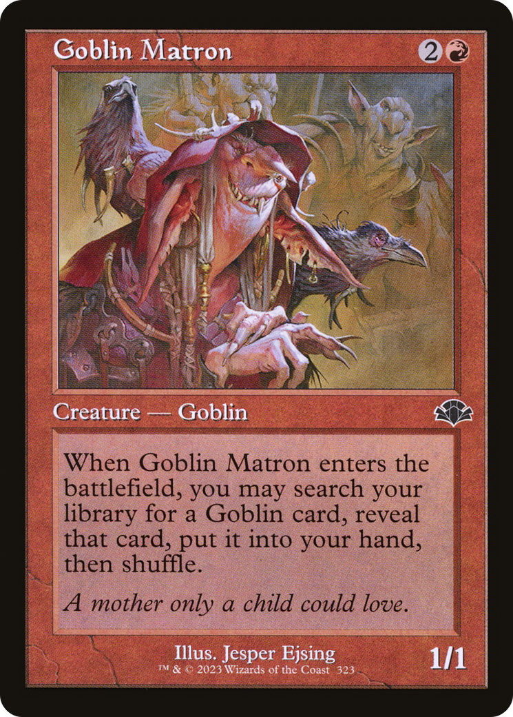 Goblin Matron (DMR-323) - Dominaria Remastered - Premium MTG Single from Wizards of the Coast - Just $0.08! Shop now at Game Crave Tournament Store
