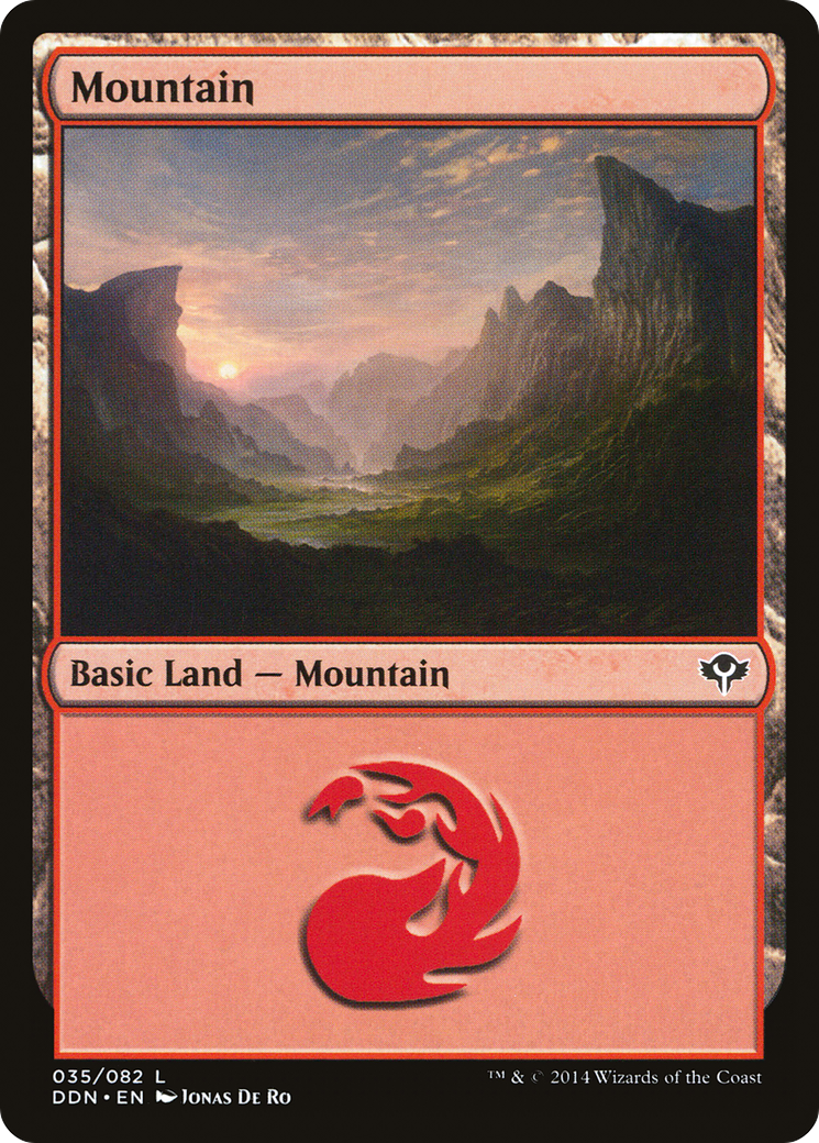 Mountain (DDN-035) - Duel Decks: Speed vs. Cunning - Premium MTG Single from Wizards of the Coast - Just $0.08! Shop now at Game Crave Tournament Store
