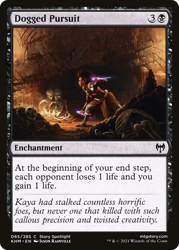 Dogged Pursuit (KHM-085) - Kaldheim - Premium MTG Single from Wizards of the Coast - Just $0.08! Shop now at Game Crave Tournament Store