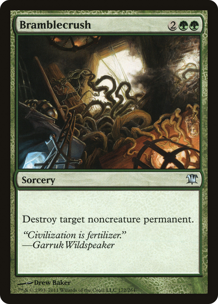 Bramblecrush (ISD-172) - Innistrad Foil - Premium MTG Single from Wizards of the Coast - Just $0.08! Shop now at Game Crave Tournament Store