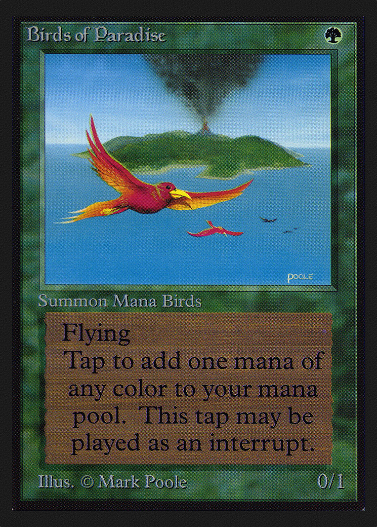 Birds of Paradise (CED-187) - Collectors' Edition - Premium MTG Single from Wizards of the Coast - Just $16.61! Shop now at Game Crave Tournament Store