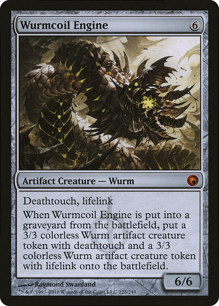 Wurmcoil Engine (P10-223) - Magic Player Rewards 2010 - Premium MTG Single from Wizards of the Coast - Just $0! Shop now at Game Crave Tournament Store
