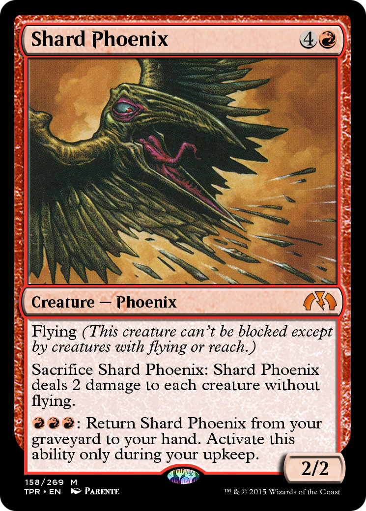 Shard Phoenix (TPR-158) - Tempest Remastered Foil - Premium MTG Single from Wizards of the Coast - Just $0! Shop now at Game Crave Tournament Store