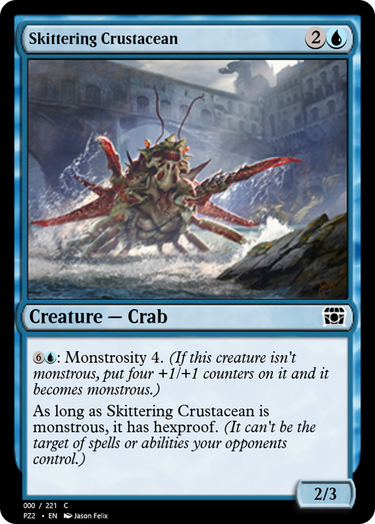 Skittering Crustacean (PZ2-65777) - Treasure Chest - Premium MTG Single from Wizards of the Coast - Just $0! Shop now at Game Crave Tournament Store