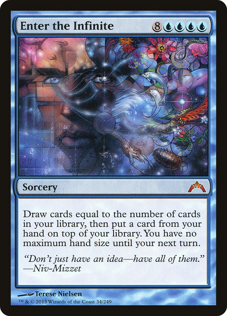 Enter the Infinite (GTC-034) - Gatecrash - Premium MTG Single from Wizards of the Coast - Just $4.58! Shop now at Game Crave Tournament Store