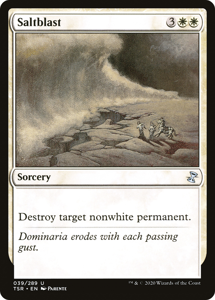 Saltblast (TSR-039) - Time Spiral Remastered - Premium MTG Single from Wizards of the Coast - Just $0.08! Shop now at Game Crave Tournament Store
