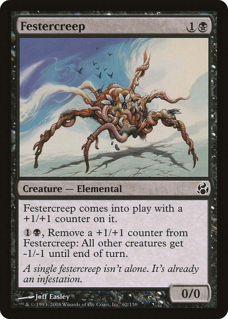 Festercreep (MOR-062) - Morningtide - Premium MTG Single from Wizards of the Coast - Just $0.08! Shop now at Game Crave Tournament Store