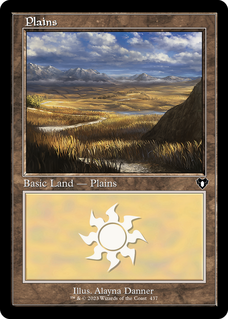 Plains (CMM-437) - Commander Masters - Premium MTG Single from Wizards of the Coast - Just $0.08! Shop now at Game Crave Tournament Store