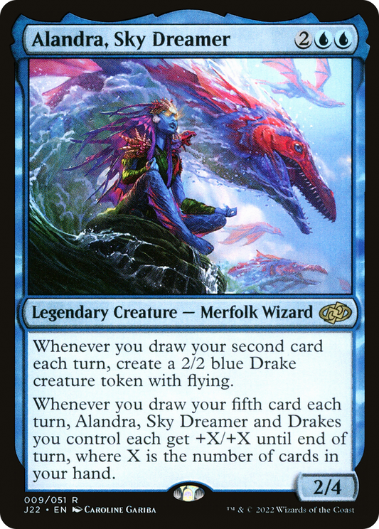 Alandra, Sky Dreamer (J22-009) - Jumpstart 2022 - Premium MTG Single from Wizards of the Coast - Just $0.94! Shop now at Game Crave Tournament Store