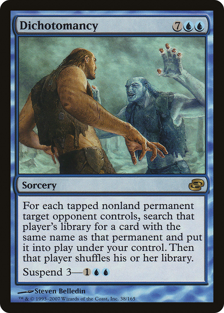 Dichotomancy (PLC-038) - Planar Chaos - Premium MTG Single from Wizards of the Coast - Just $0.08! Shop now at Game Crave Tournament Store