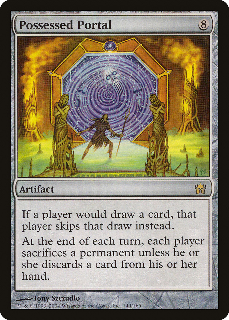 Possessed Portal (5DN-144) - Fifth Dawn Foil - Premium MTG Single from Wizards of the Coast - Just $5.09! Shop now at Game Crave Tournament Store