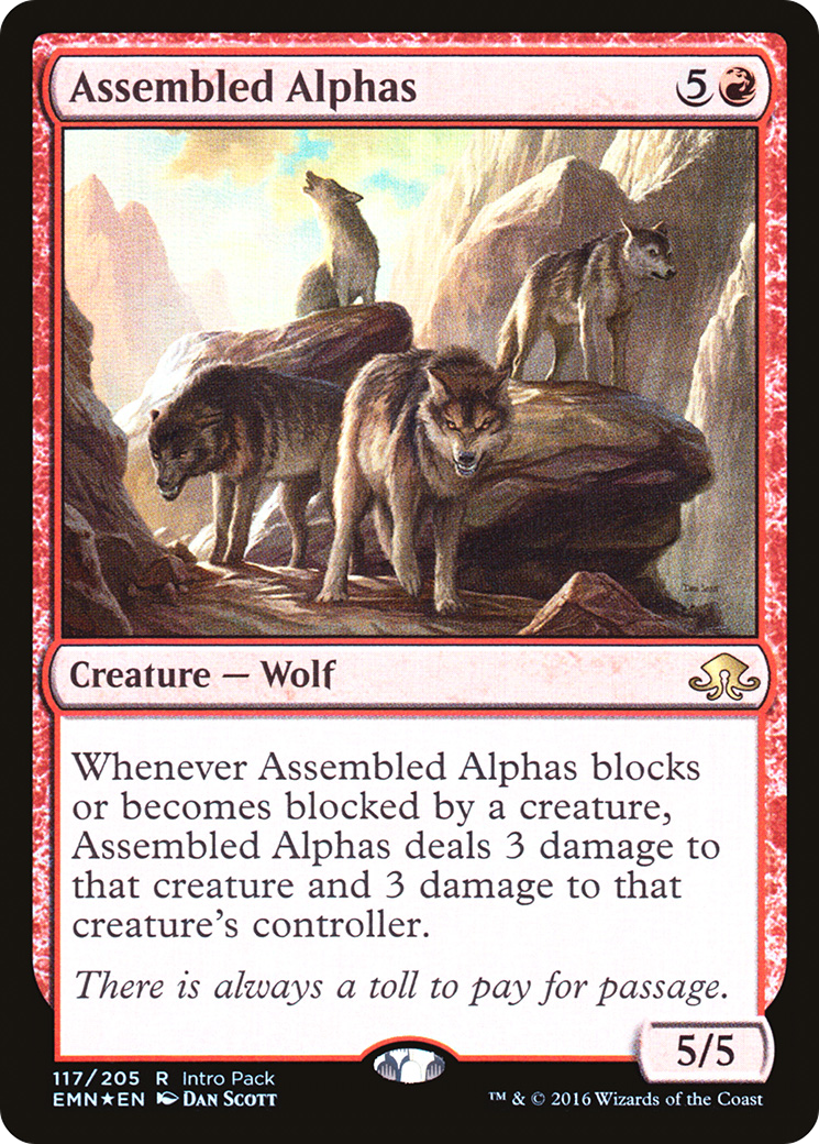 Assembled Alphas (PEMN-117) - Eldritch Moon Promos Foil - Premium MTG Single from Wizards of the Coast - Just $0.15! Shop now at Game Crave Tournament Store