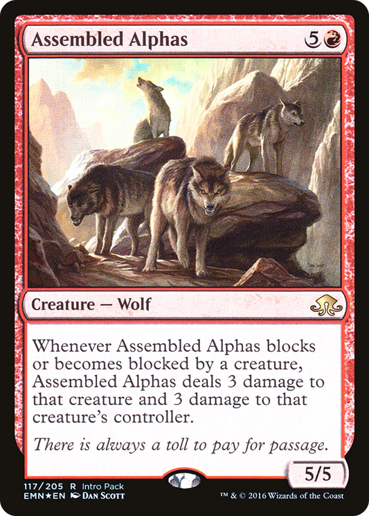 Assembled Alphas (PEMN-117) - Eldritch Moon Promos Foil - Premium MTG Single from Wizards of the Coast - Just $0.15! Shop now at Game Crave Tournament Store