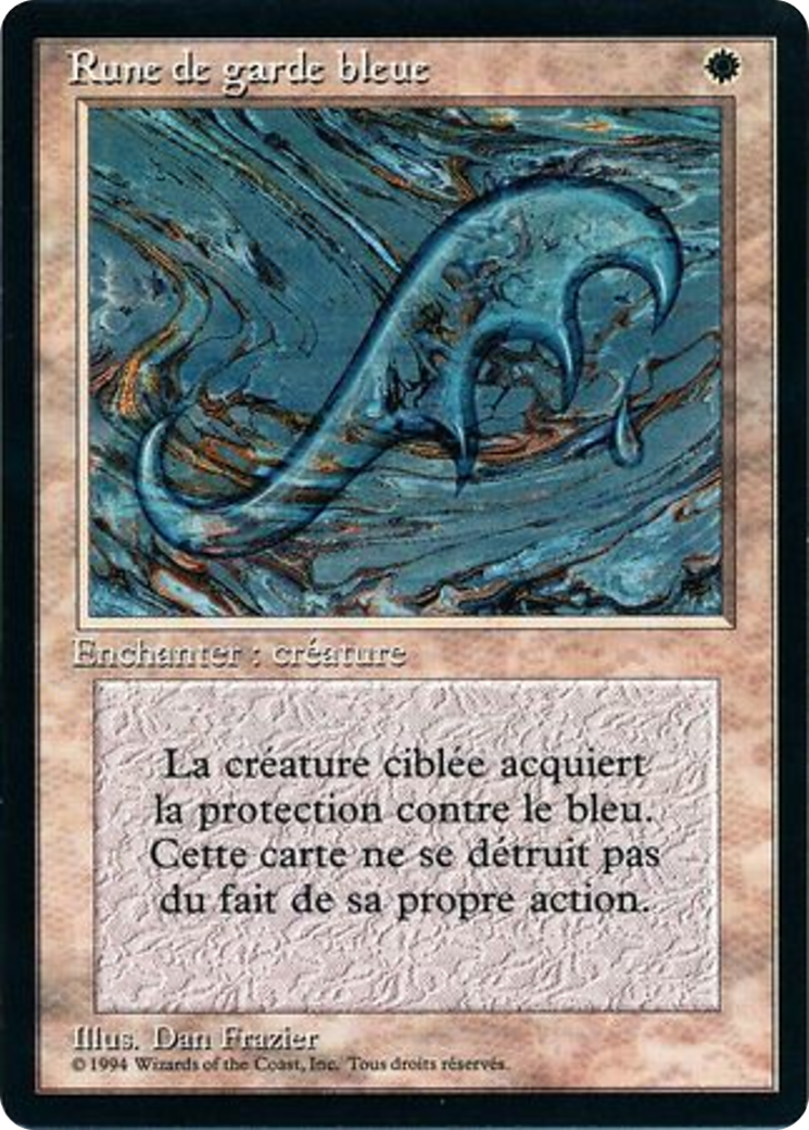 Blue Ward (FBB-007) - Foreign Black Border - Premium MTG Single from Wizards of the Coast - Just $0! Shop now at Game Crave Tournament Store