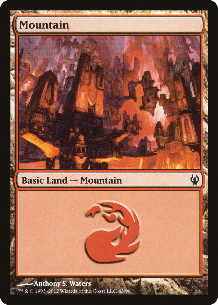 Mountain (DDJ-043) - Duel Decks: Izzet vs. Golgari - Premium MTG Single from Wizards of the Coast - Just $0.25! Shop now at Game Crave Tournament Store