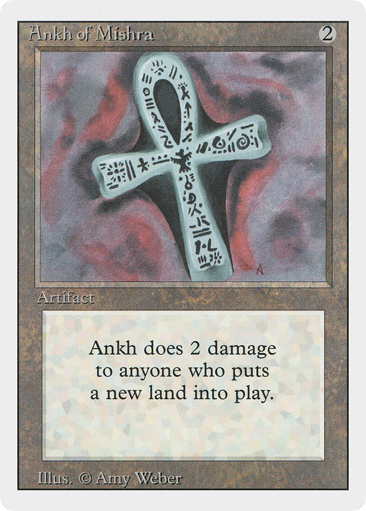 Ankh of Mishra (3ED-233) - Revised Edition - Premium MTG Single from Wizards of the Coast - Just $1.89! Shop now at Game Crave Tournament Store