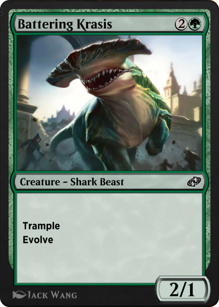 Battering Krasis (J21-545) - Jumpstart: Historic Horizons - Premium MTG Single from Wizards of the Coast - Just $0! Shop now at Game Crave Tournament Store
