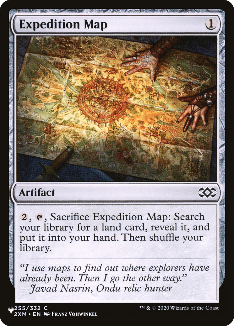 Expedition Map (PLIST-494) - The List - Premium MTG Single from Wizards of the Coast - Just $0.23! Shop now at Game Crave Tournament Store