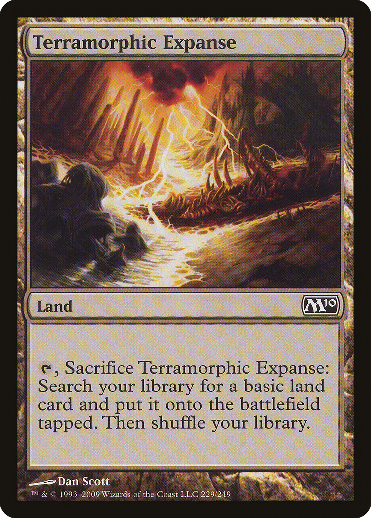 Terramorphic Expanse (M10-229) - Magic 2010 - Premium MTG Single from Wizards of the Coast - Just $0.08! Shop now at Game Crave Tournament Store