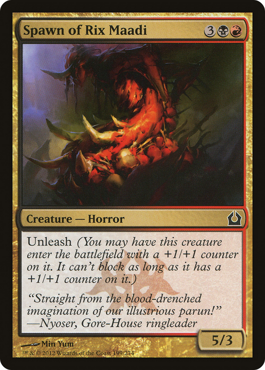 Spawn of Rix Maadi (RTR-199) - Return to Ravnica - Premium MTG Single from Wizards of the Coast - Just $0.08! Shop now at Game Crave Tournament Store