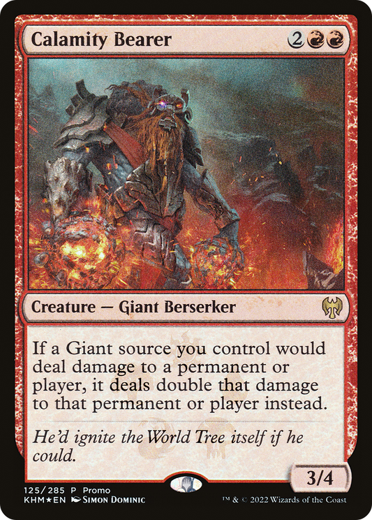 Calamity Bearer (PRES-125) - Resale Promos Foil - Premium MTG Single from Wizards of the Coast - Just $0.08! Shop now at Game Crave Tournament Store