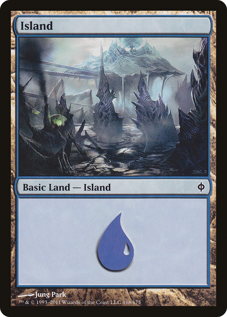 Island (NPH-168) - New Phyrexia - Premium MTG Single from Wizards of the Coast - Just $0.08! Shop now at Game Crave Tournament Store