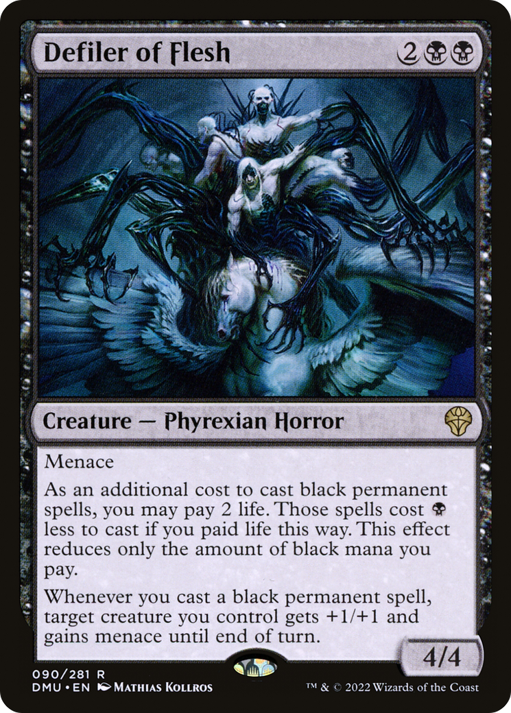 Defiler of Flesh (DMU-090) - Dominaria United - Premium MTG Single from Wizards of the Coast - Just $0.08! Shop now at Game Crave Tournament Store