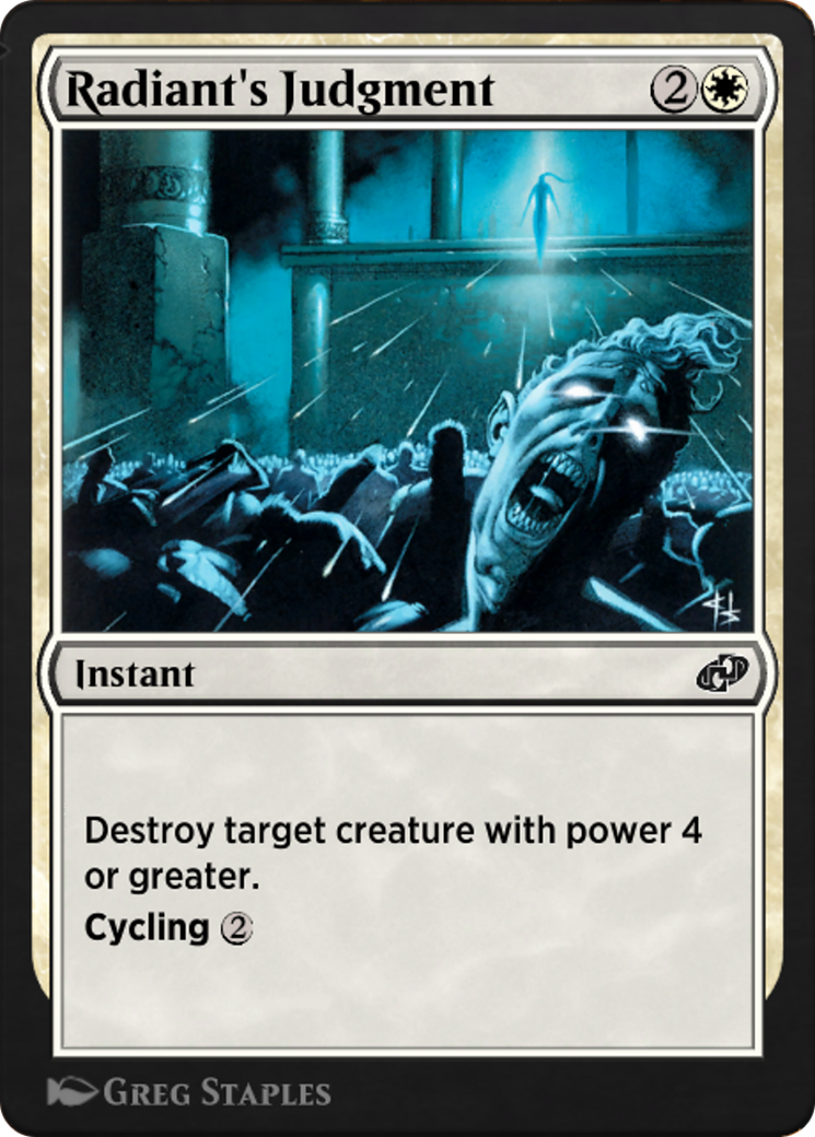 Radiant's Judgment (J21-114) - Jumpstart: Historic Horizons - Premium MTG Single from Wizards of the Coast - Just $0! Shop now at Game Crave Tournament Store