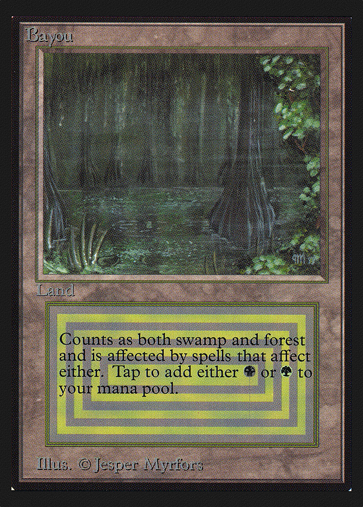 Bayou (CED-279) - Collectors' Edition - Premium MTG Single from Wizards of the Coast - Just $24! Shop now at Game Crave Tournament Store