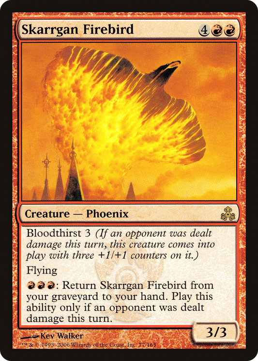 Skarrgan Firebird (GPT-077) - Guildpact - Premium MTG Single from Wizards of the Coast - Just $0.08! Shop now at Game Crave Tournament Store