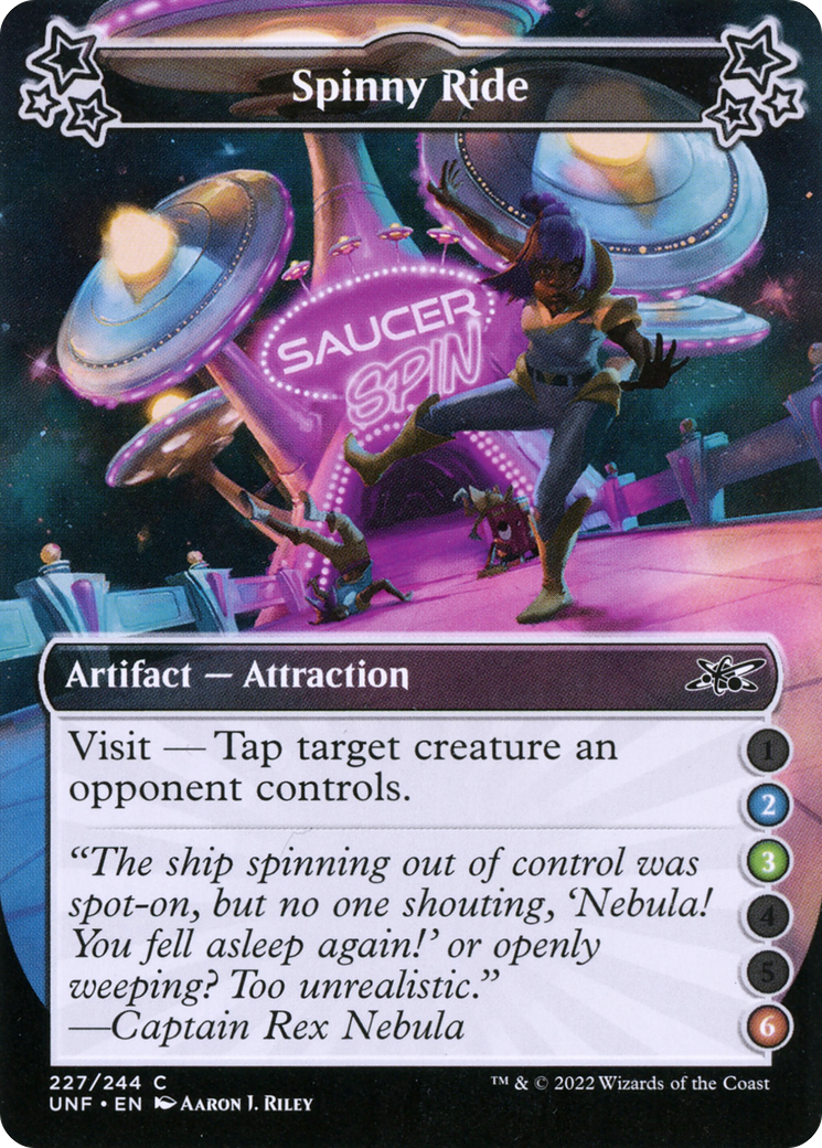 Spinny Ride (UNF-227A) - Unfinity - Premium MTG Single from Wizards of the Coast - Just $0.08! Shop now at Game Crave Tournament Store