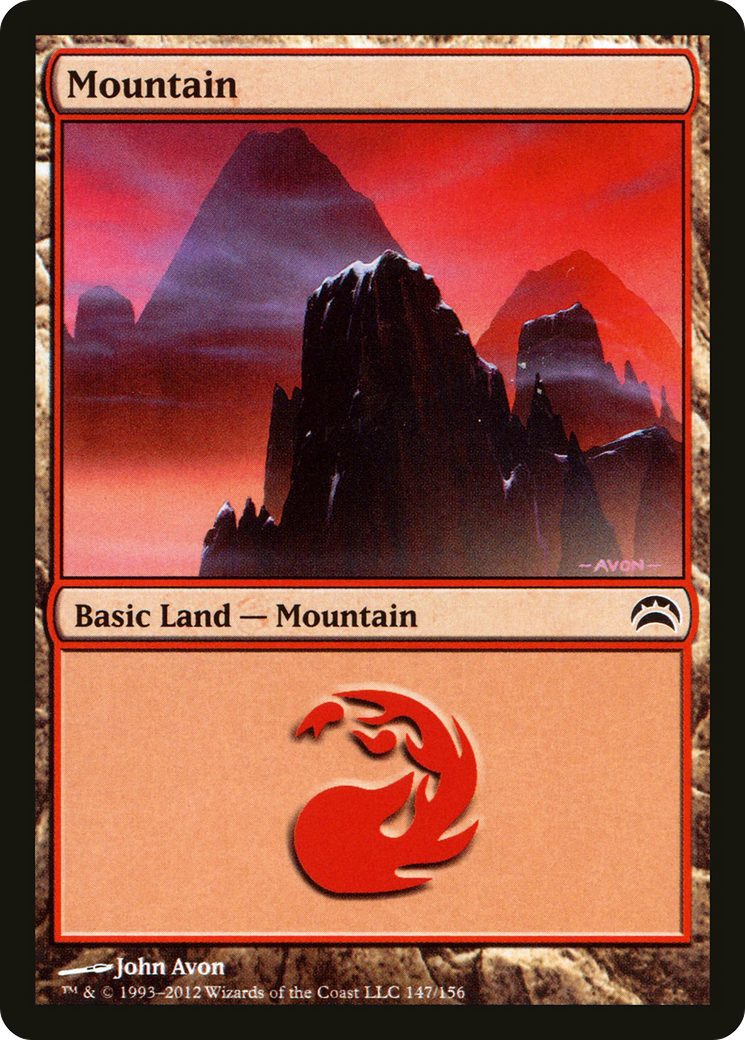 Mountain (PC2-147) - Planechase 2012 - Premium MTG Single from Wizards of the Coast - Just $0.08! Shop now at Game Crave Tournament Store
