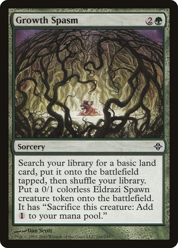 Growth Spasm (ROE-186) - Rise of the Eldrazi - Premium MTG Single from Wizards of the Coast - Just $0.08! Shop now at Game Crave Tournament Store