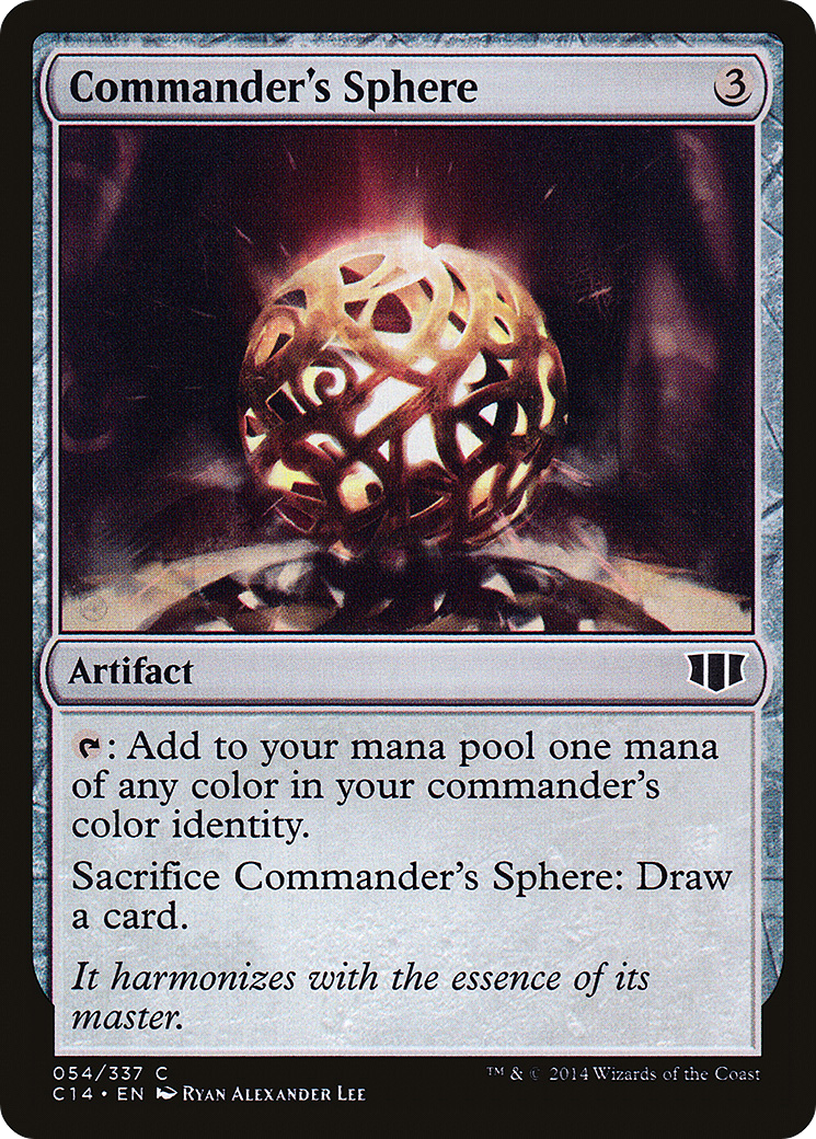 Commander's Sphere (C14-054) - Commander 2014 - Premium MTG Single from Wizards of the Coast - Just $0.08! Shop now at Game Crave Tournament Store