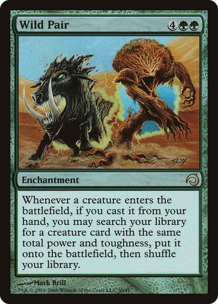 Wild Pair (H09-030) - Premium Deck Series: Slivers Foil - Premium MTG Single from Wizards of the Coast - Just $0.37! Shop now at Game Crave Tournament Store