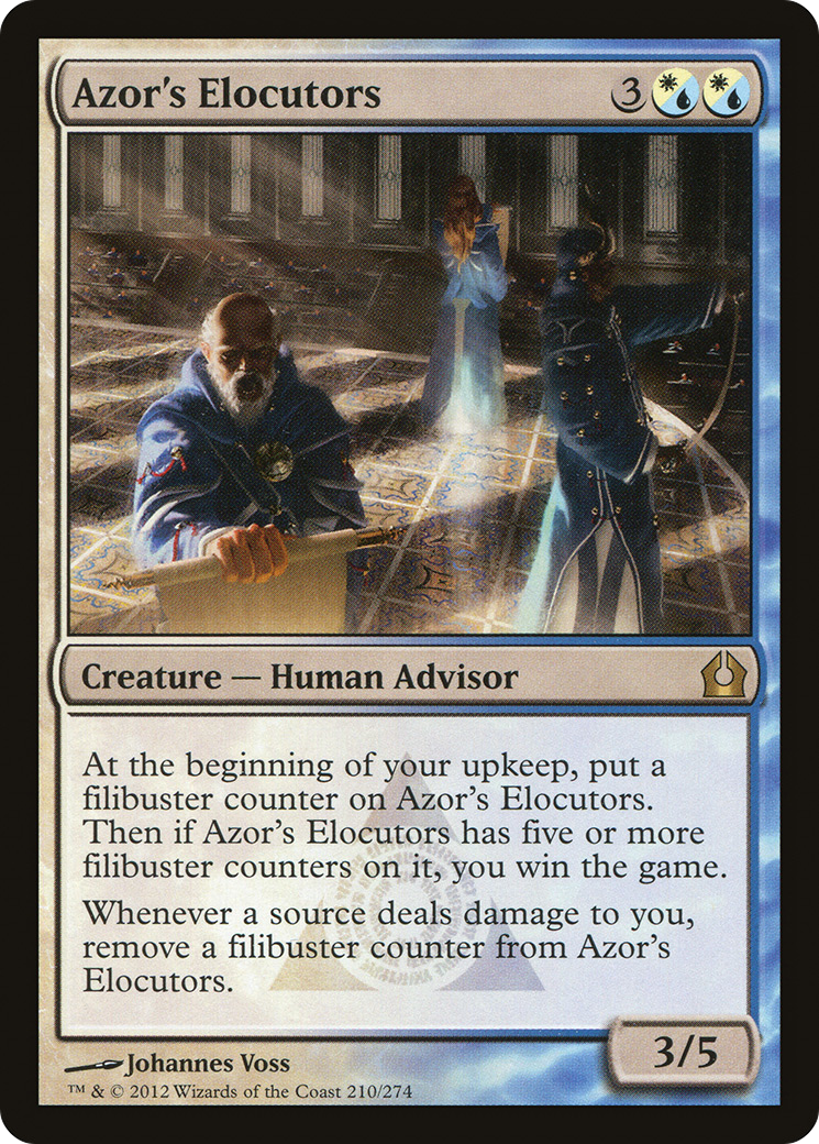 Azor's Elocutors (RTR-210) - Return to Ravnica Foil - Premium MTG Single from Wizards of the Coast - Just $0.54! Shop now at Game Crave Tournament Store